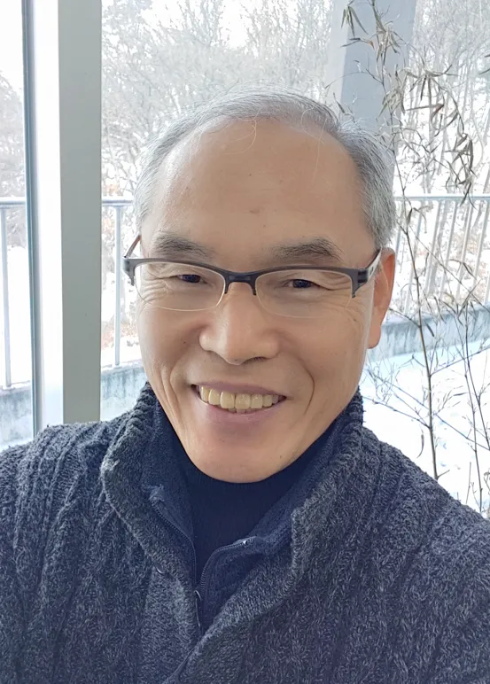 한국화가인 박우룡의 대표 이미지