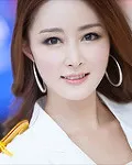 레이싱모델인 은빈의 대표 이미지