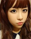 모델인 곽미지의 대표 이미지