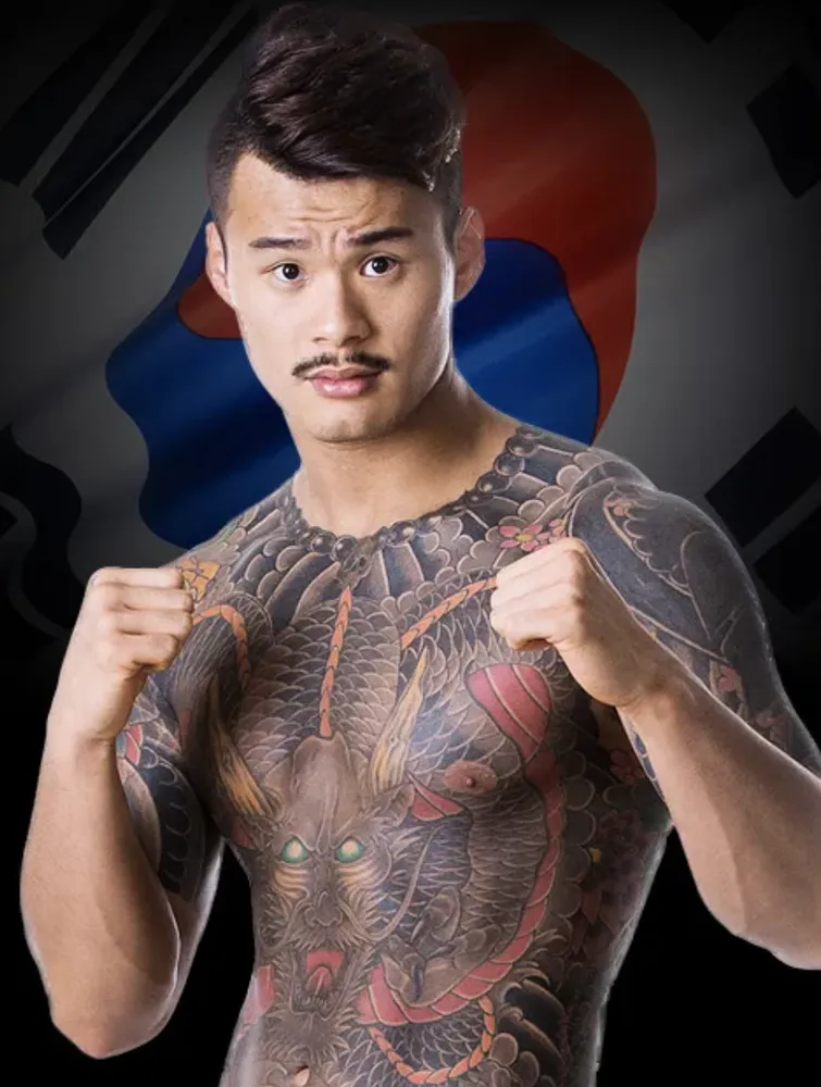 이종격투기선수인 황인수의 대표 이미지