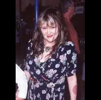 가수인 Exene Cervenka의 대표 이미지