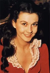 영화배우인 비비안 리의 대표 이미지