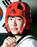 태권도선수인 안새봄의 대표 이미지