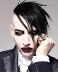 가수, 영화배우인 마릴린 맨슨의 대표 이미지