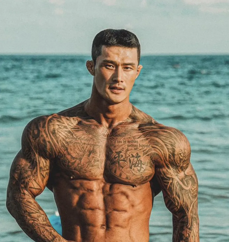 보디빌더인 황형구의 대표 이미지