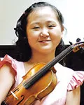 바이올린연주가인 알렉산드라 리의 대표 이미지