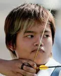 양궁선수인 위안수 치의 대표 이미지