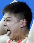 역도선수인 룽첸취안의 대표 이미지