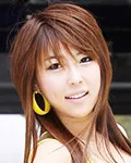 레이싱모델인 나영의 대표 이미지