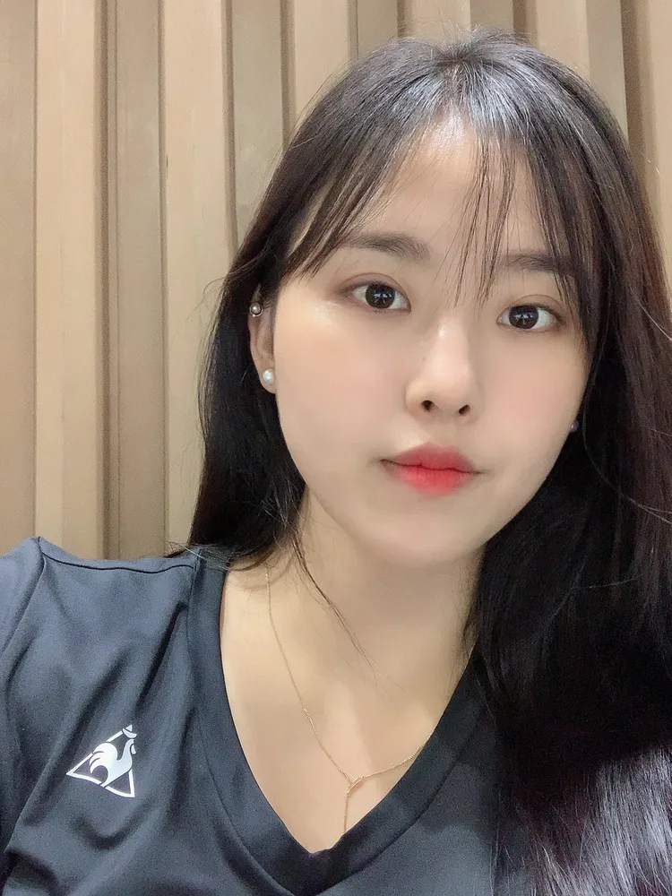 배구선수인 금해인의 대표 이미지