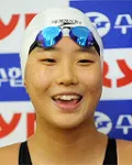 수영선수인 함찬미의 대표 이미지