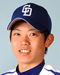 야구선수인 오카 도시야의 대표 이미지