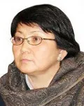 대통령인 로자 오툰바예바의 대표 이미지
