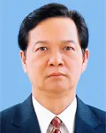 정치인인 응웬 떤 중의 대표 이미지
